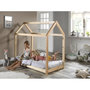 Voir la diapositive 5 : Paris Prix Lit Enfant & Matelas  Cabane  70x140cm Naturel