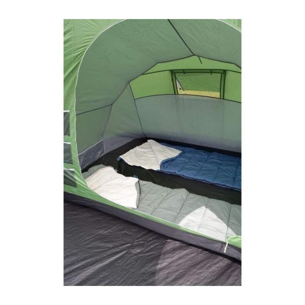 KAMPA Tente de camping gonflabe - 3 places - KAMPA - Brean 3 AIR - Vert et noir