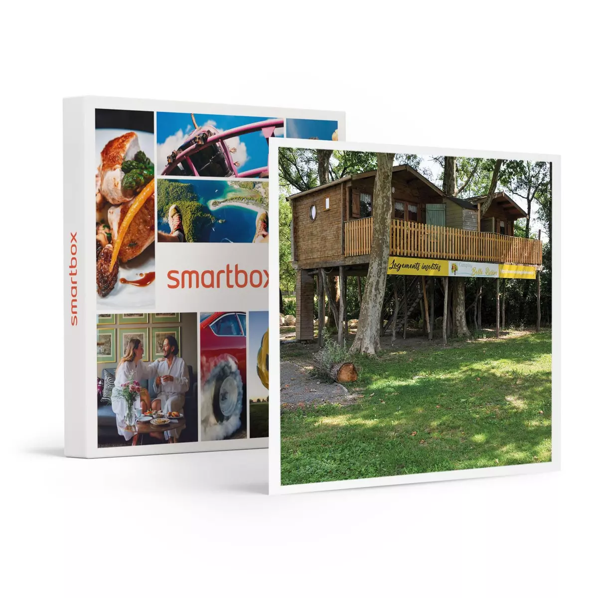 Smartbox 3 jours insolites en cabane perchée dans un arbre près de Saintes - Coffret Cadeau Séjour
