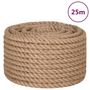 Voir la diapositive 2 : VIDAXL Corde de jute 25 m de long 24 mm d'epaisseur
