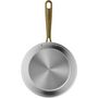 Voir la diapositive 3 : TEFAL Poêle 24cm inox Bocuse Edition