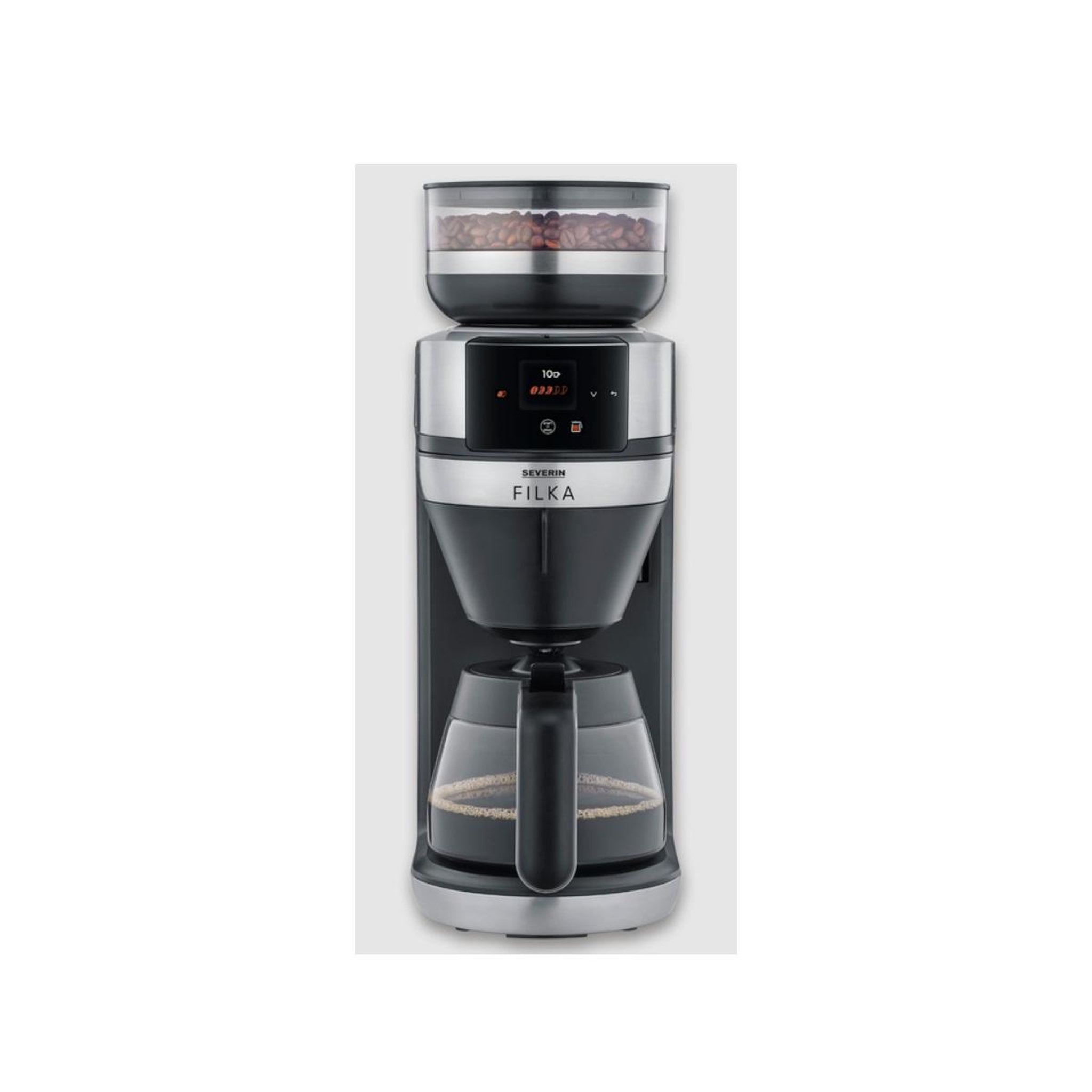 SEVERIN Cafetière filtre programmable 10 tasses 1520w - ka4852