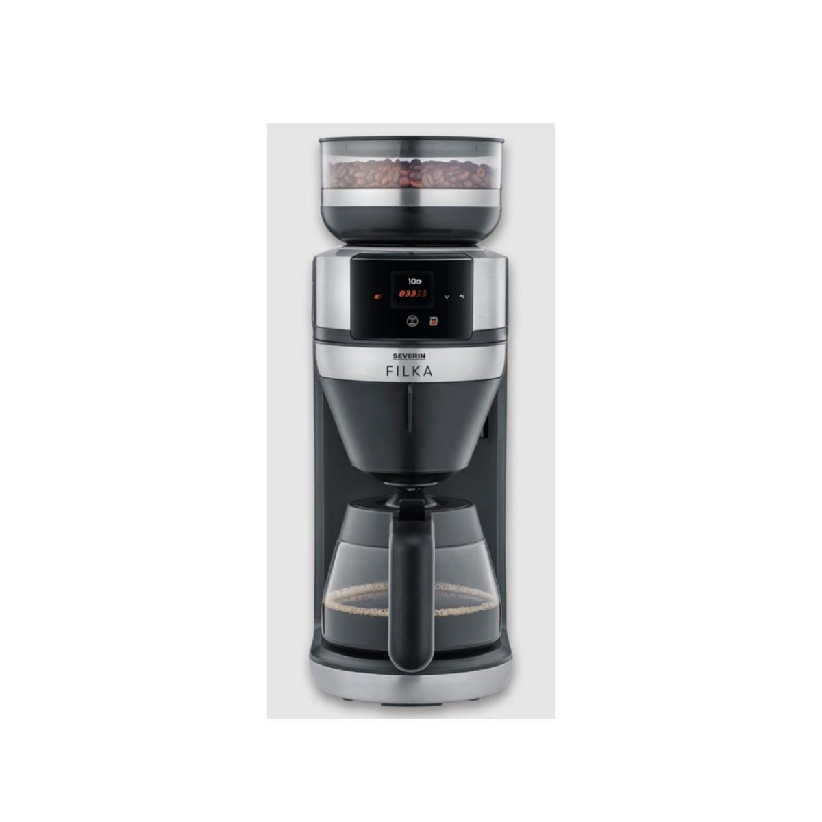 SEVERIN Cafetière filtre programmable 10 tasses 1520w - KA4852