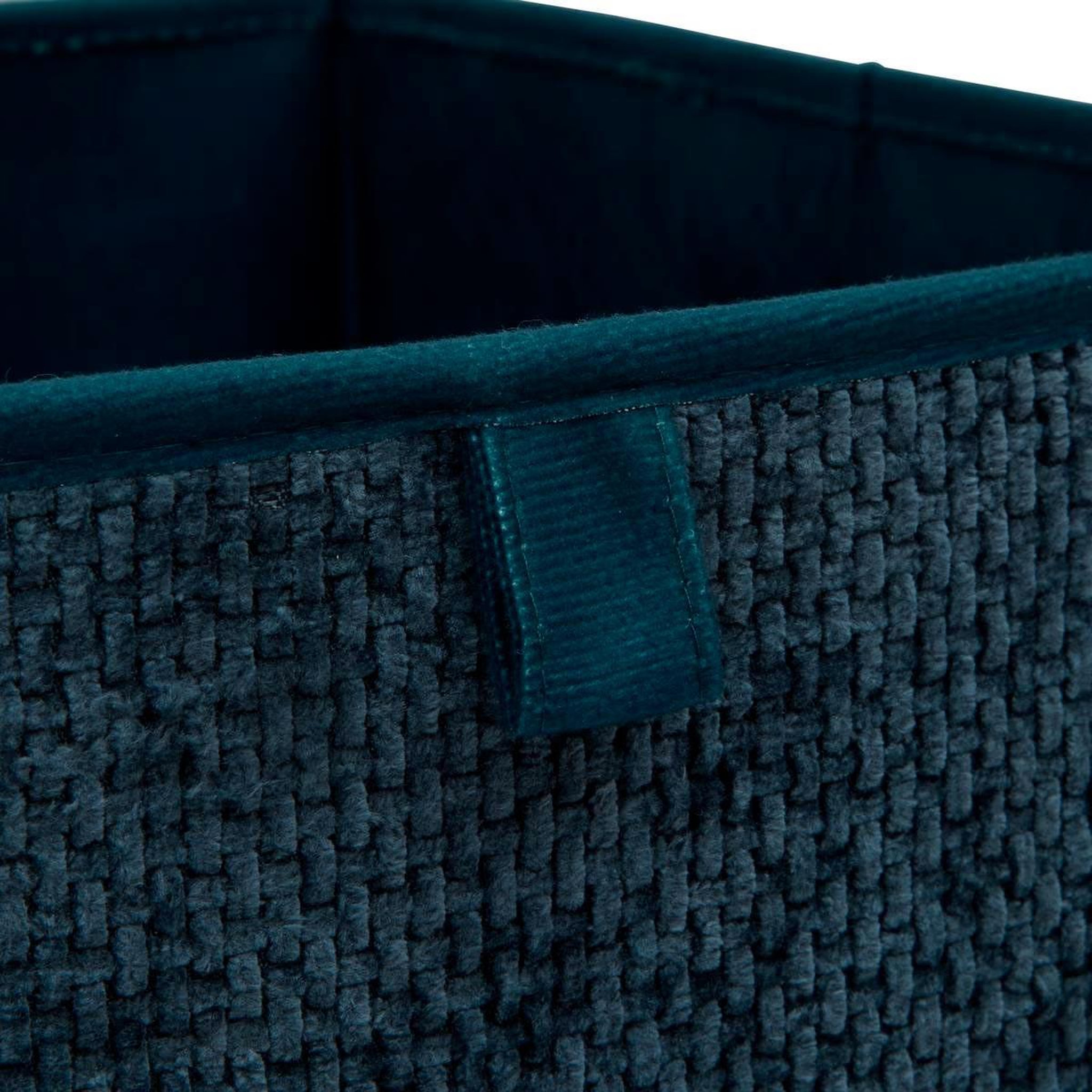 Voir la diapositive 2 : FIVE Boîte de rangement pliable  velvy  31x31cm bleu marine