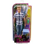 BARBIE Poupée Ken camping