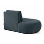 Voir la diapositive 5 : LISA DESIGN Santorini - module d'assise gauche - en tissu texturé