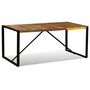 Voir la diapositive 4 : VIDAXL Table a manger Bois de recuperation massif 180 cm