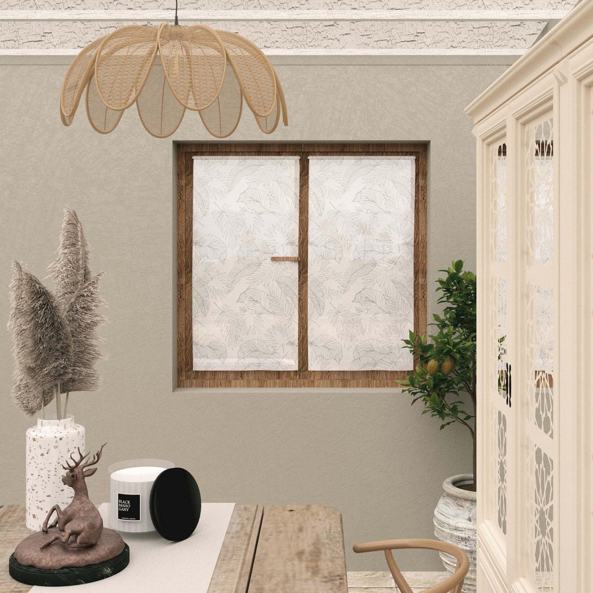 SOLEIL D'OCRE Paire de brise bise CELIA, par Soleil d'Ocre