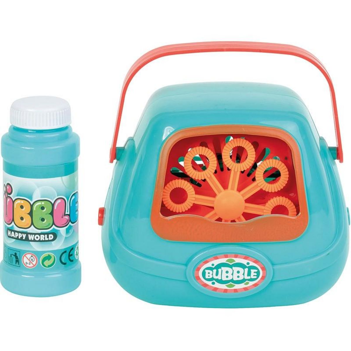 No name MACHINE BULLES SAVON 13CM ASSORTIMENT ABC 598040