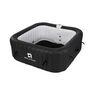 Voir la diapositive 4 : RELX TIME Spa gonflable 6 places carré - RELXTIME - 130 Jets - Noir - Filtre et bâche inclus