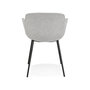 Voir la diapositive 5 : Paris Prix Fauteuil Design  Sead  80cm Gris
