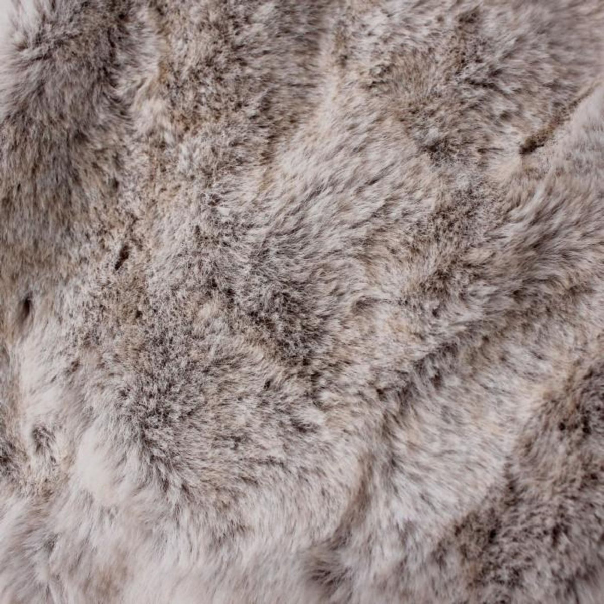 Paris Prix Plaid Imitation Fourrure  Rabbit  125x150cm Gris