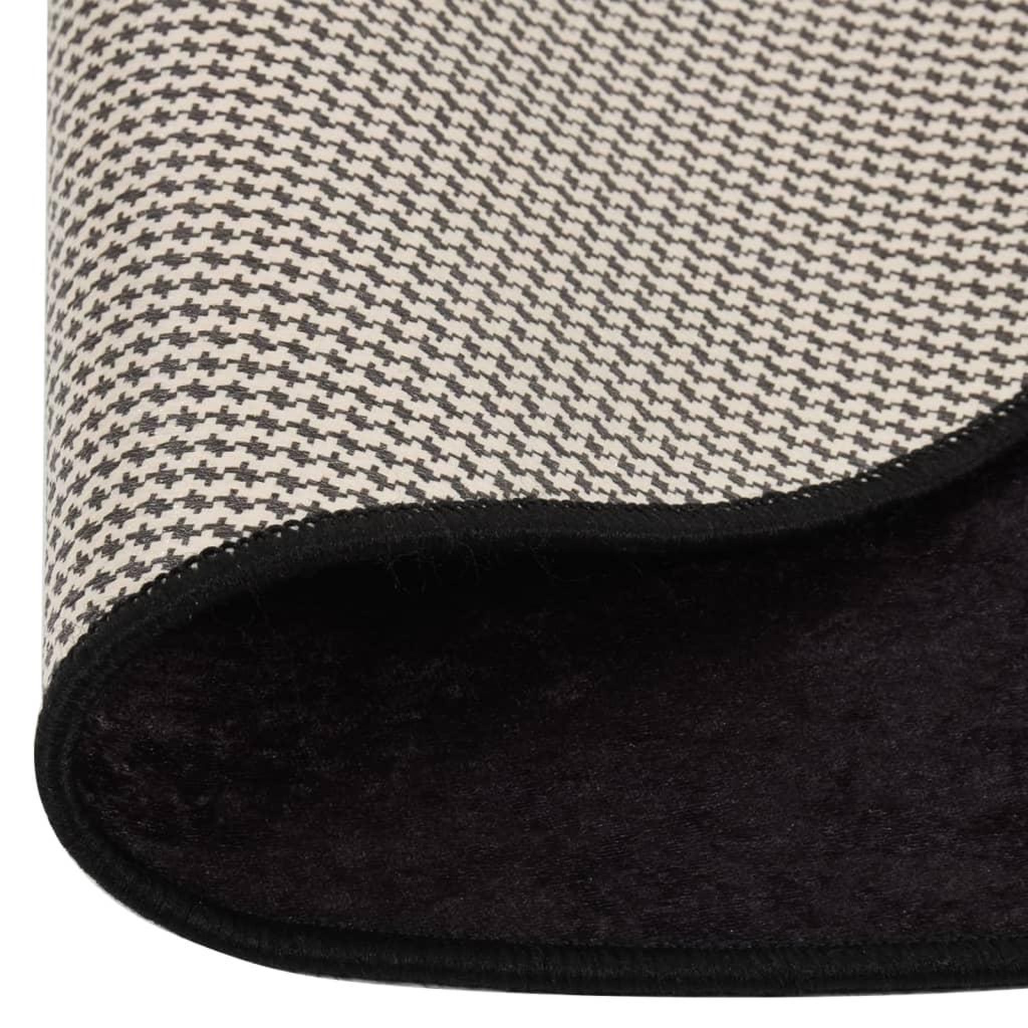 Voir la diapositive 4 : VIDAXL Tapis lavable antiderapant φ120 cm anthracite