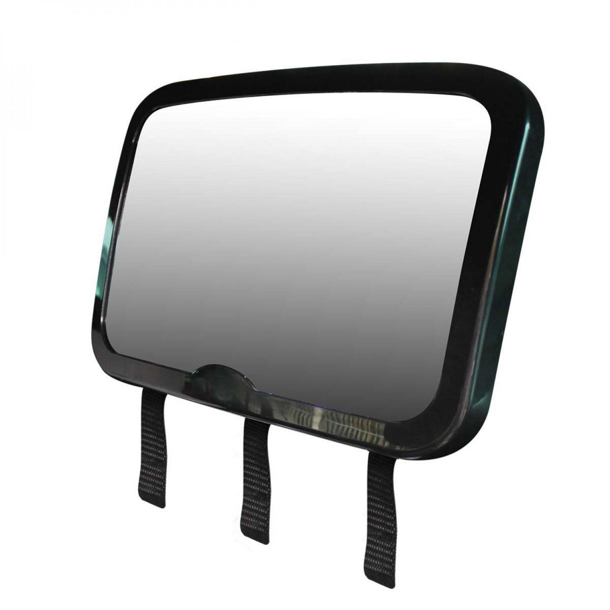 Monsieur Bébé Miroir voiture pour bébé 2 en 1 avec sangles amovibles pour jouets ou accessoires