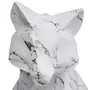ATMOSPHERA Statuette Déco Origami  Renard  25cm Blanc