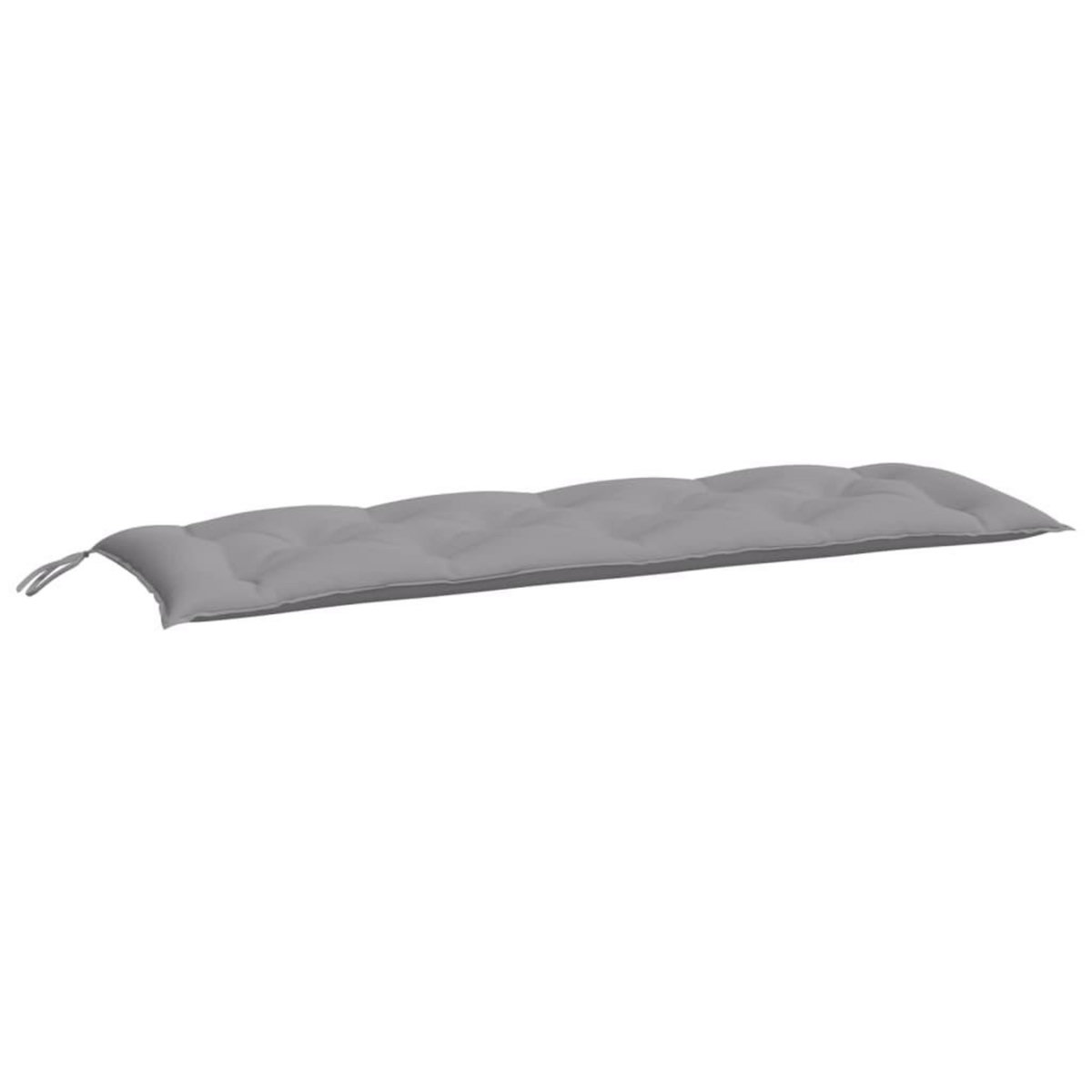 VIDAXL Coussin de banc de jardin gris 150x50x7 cm tissu oxford