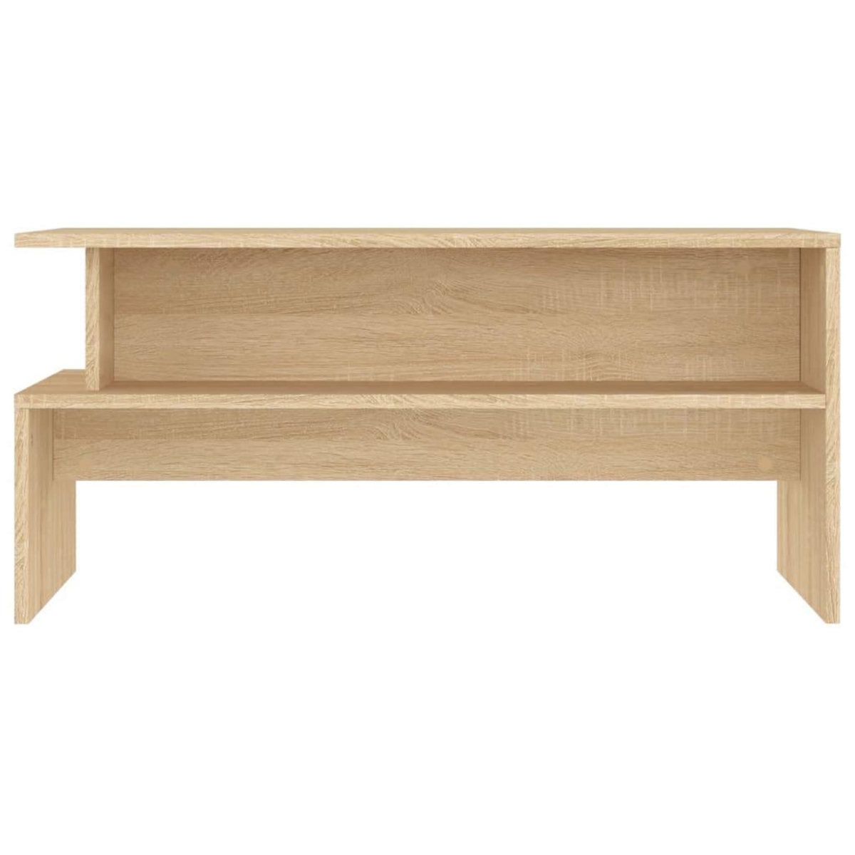 VIDAXL Table basse chene sonoma 90x55x42,5 cm bois d'ingenierie