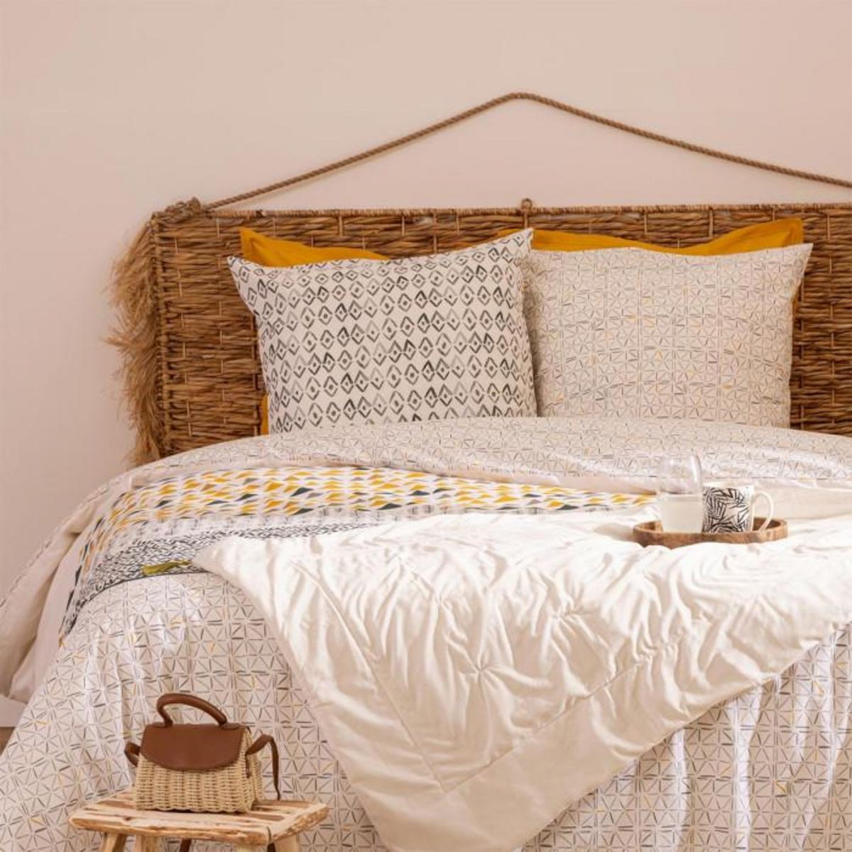 ATMOSPHERA Parure de Lit 3 Pièces  Aquar  240x220cm Multicolore