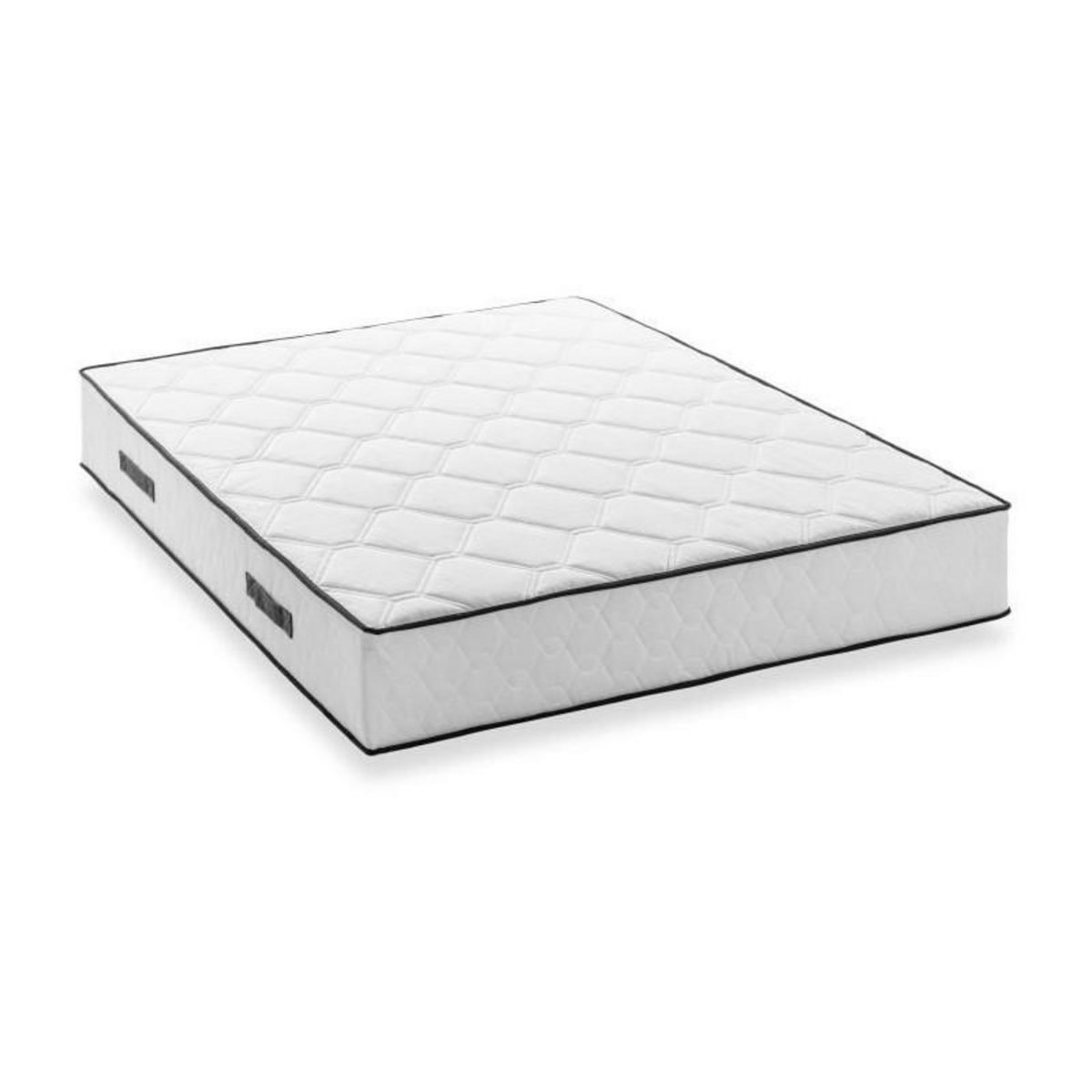 DEKO DREAM DEKO DREAM Détente Ensemble matelas + sommier 160 x 200 cm - Ressorts - 7 zones - 27 cm - Équilibré