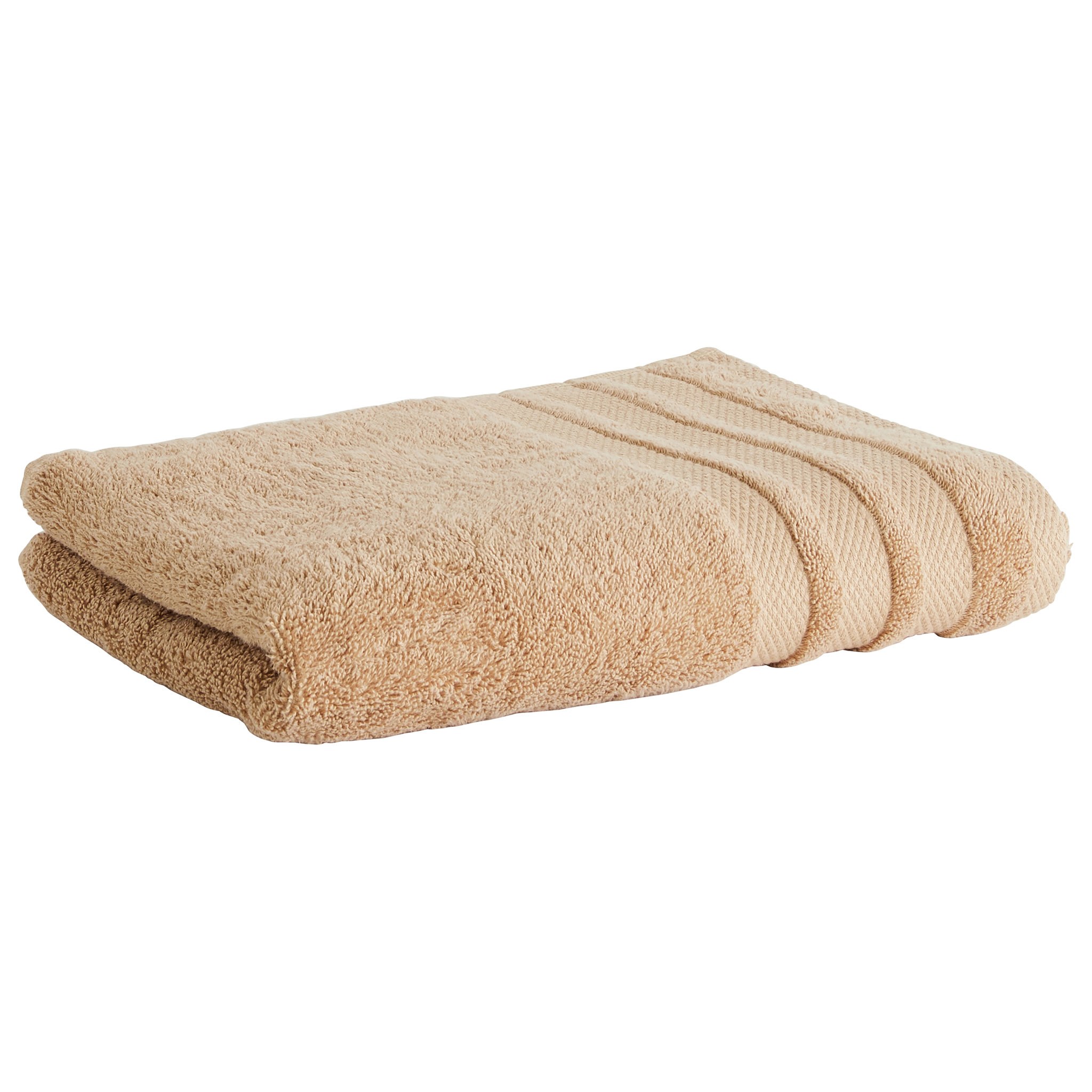 Voir la diapositive 2 : ACTUEL Serviette de toilette unie en coton 500 g/m²