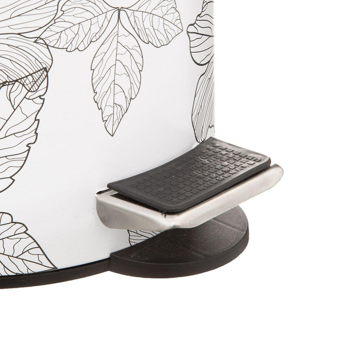 FIVE Poubelle BlackFlora 3L en Bambou et Métal