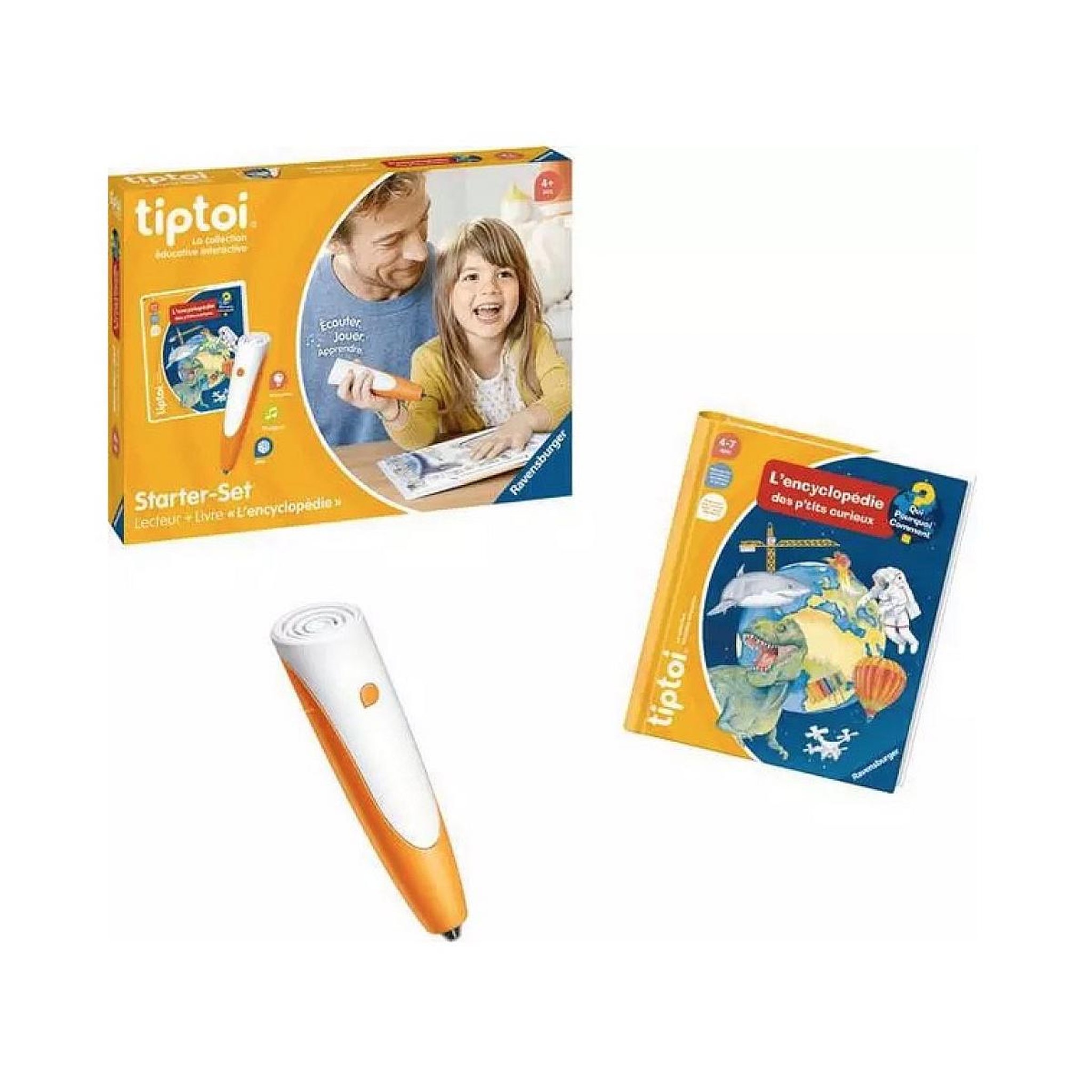Voir la diapositive 3 : RAVENSBURGER Tiptoi Starter Set - L Encyclopedie