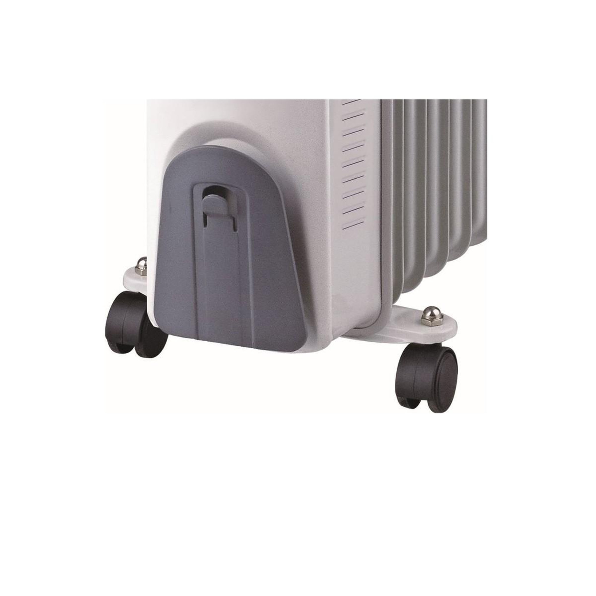Voir la diapositive 2 : NIKLAS Chauffage électrique Bain d'huile 2500W 3 puissances de chauffe Thermostat Radiateur électrique NIKLAS