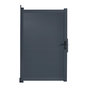 Voir la diapositive 3 : ID MARKET Portillon 100x160 cm en aluminium gris anthracite