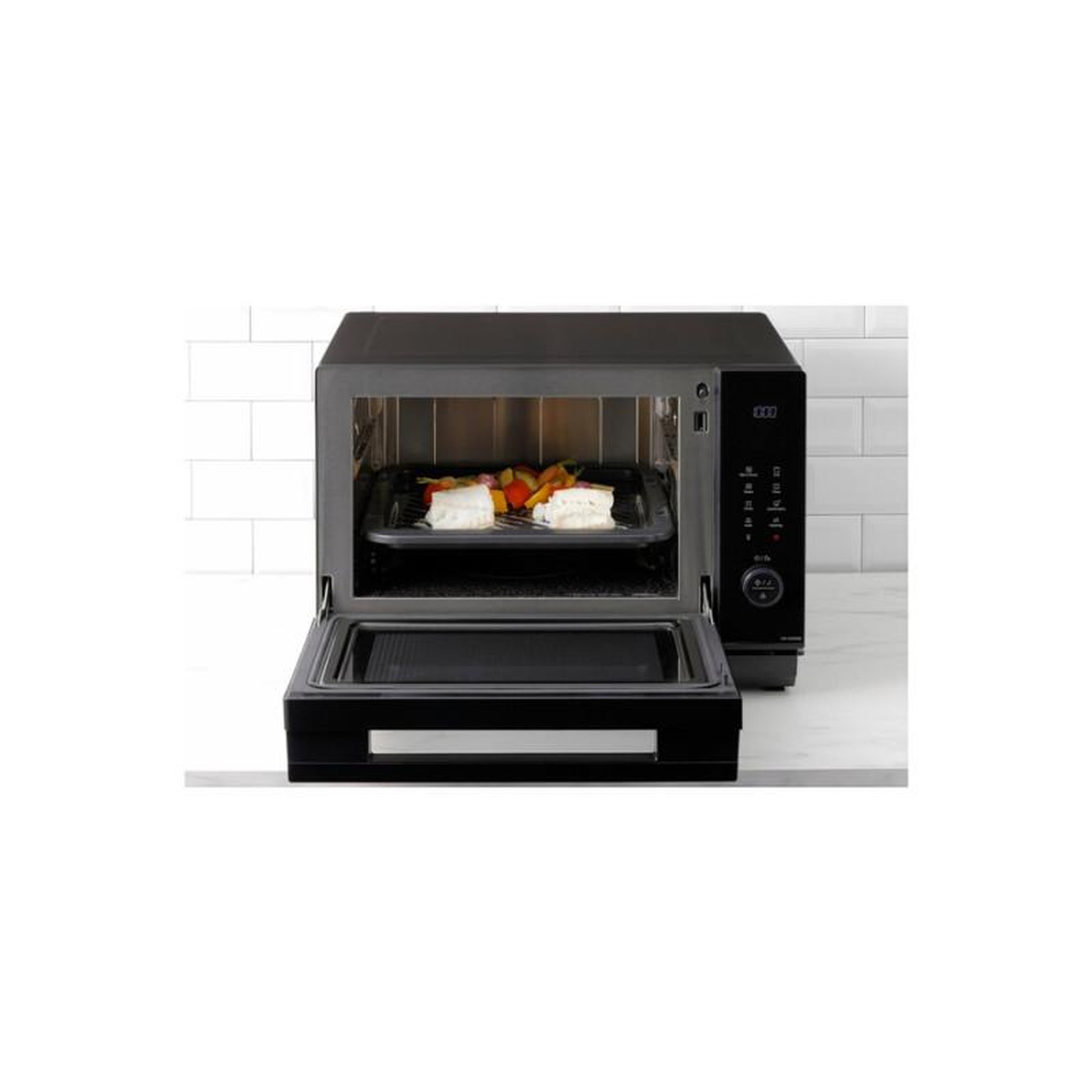 Voir la diapositive 3 : PANASONIC Micro ondes combiné Panasonic NN DS59NBEPG COMBINE VAPEUR