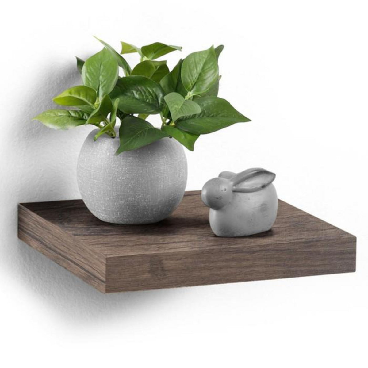 Paris Prix Étagère Murale Design  Flottante  25cm Noyer