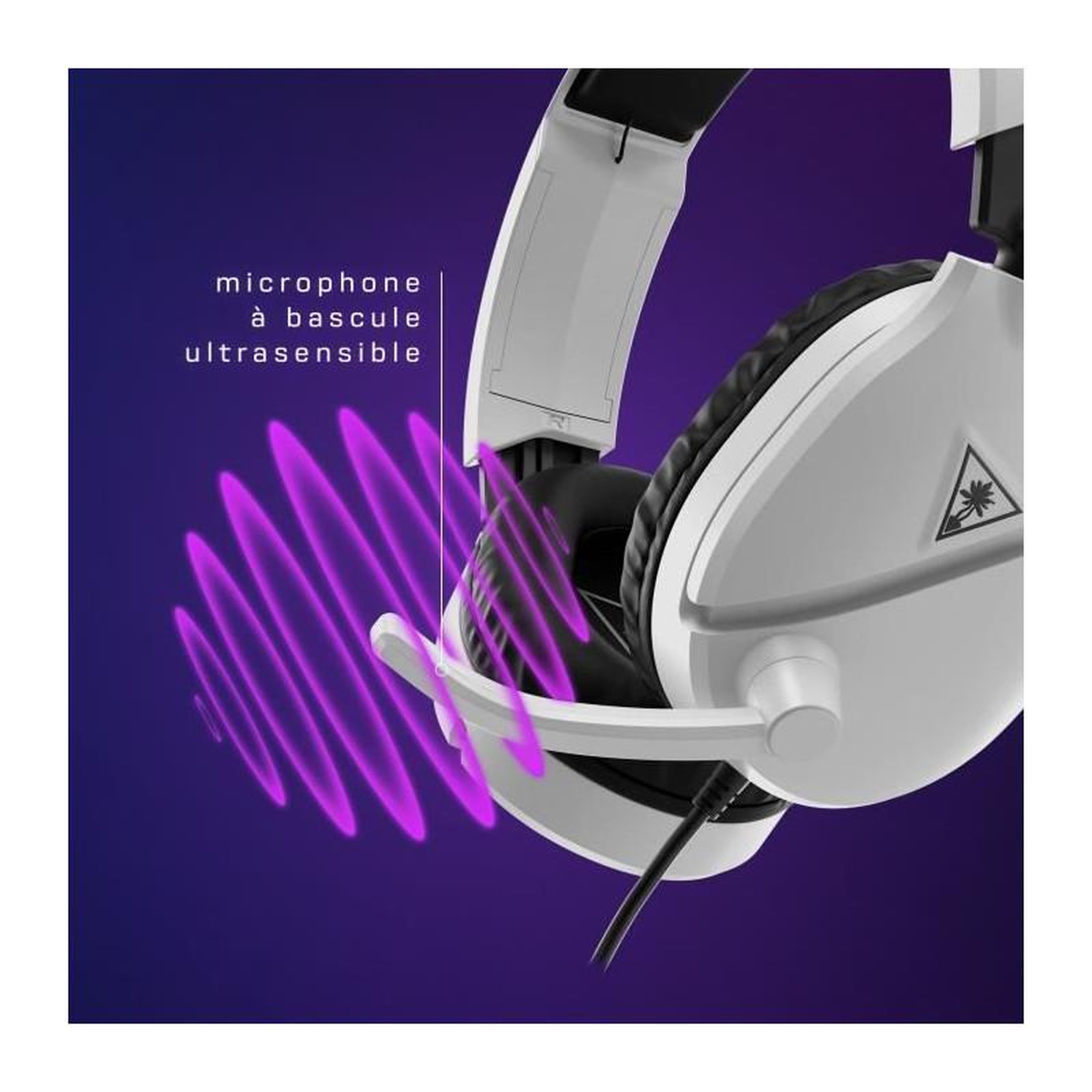 Voir la diapositive 6 : Turtle Beach Casque gamer Recon 70P Blanc 2024
