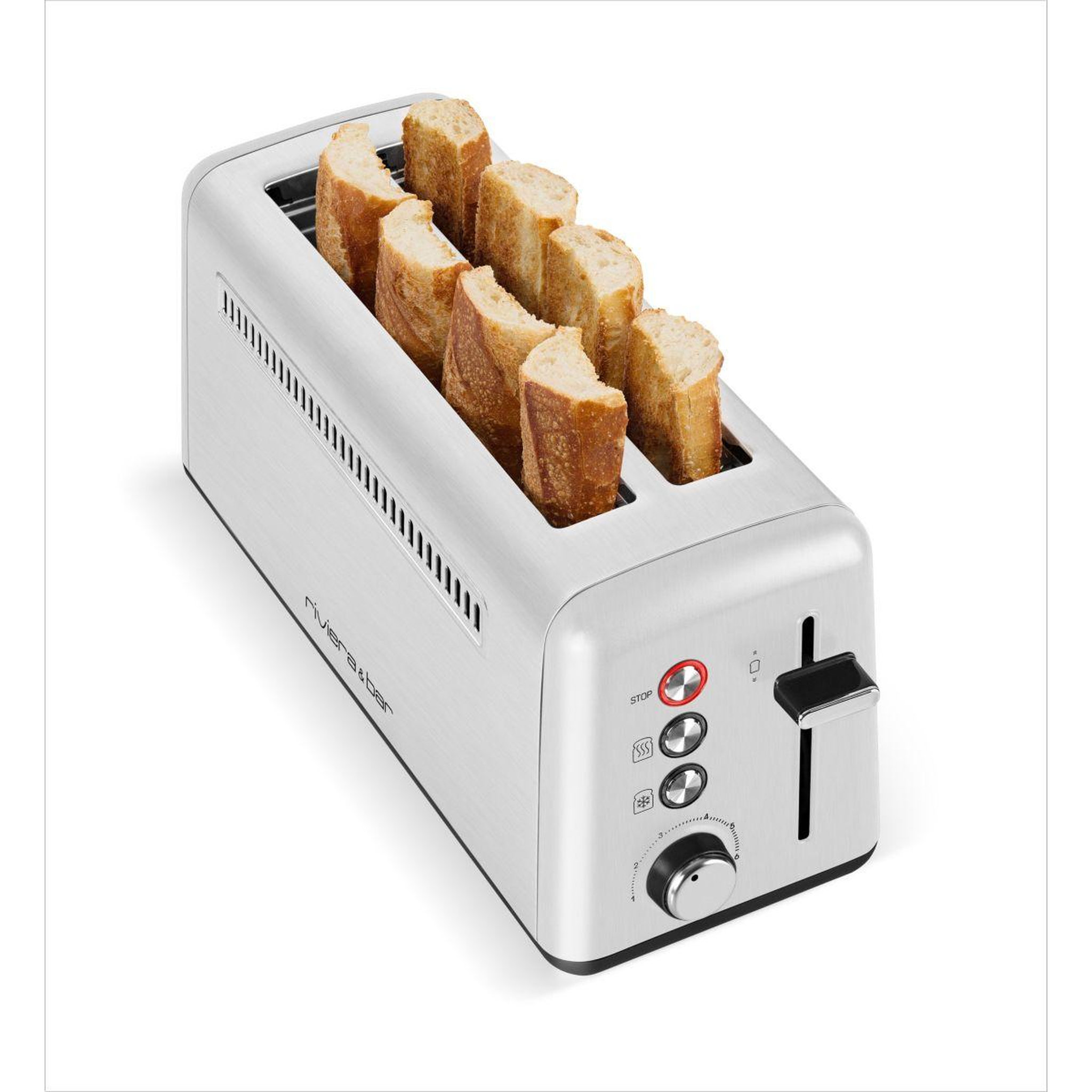 Voir la diapositive 3 : Riviera & Bar Grille-pain qgp480 inox