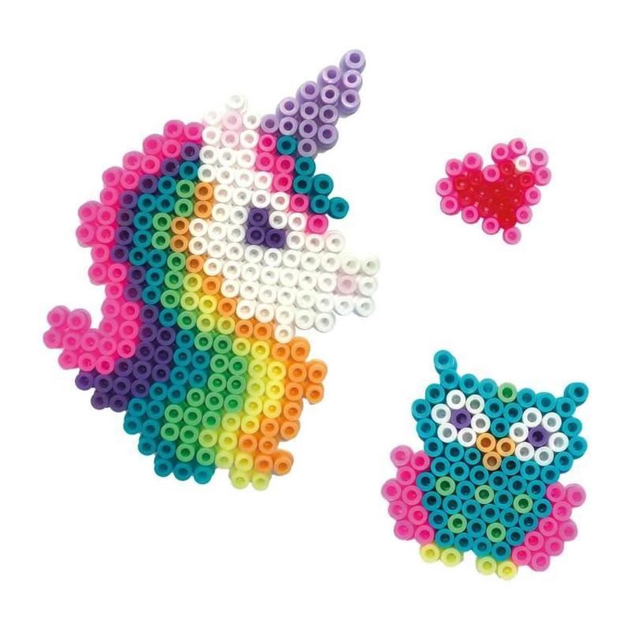 Voir la diapositive 4 : SES CREATIVE Mélange de perles a repasser - Boîtes 9000 trendy - SES CREATIVE - 9000 perles aux couleurs vives.