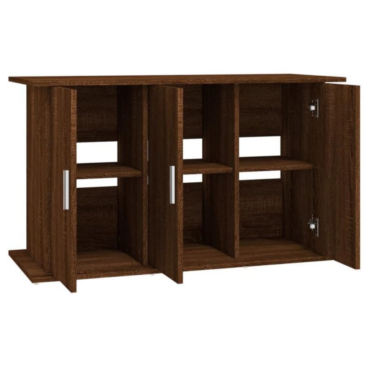 VIDAXL Support d aquarium chêne marron 101x41x58 cm bois d ingénierie