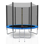 KAIA SPORTS Trampoline extérieur Deluxe 8Ft / ø244cm KAIA SPORTS Trampoline de jardin avec Filet, mousse de protection et échelle. Coloris disponibles : Bleu