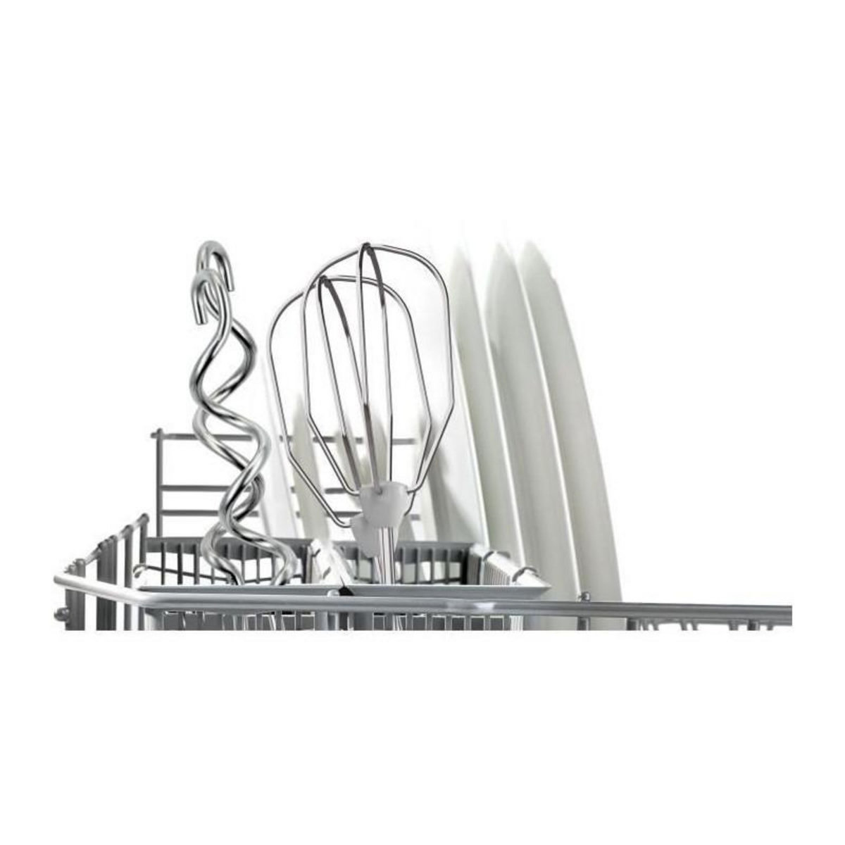 BOSCH Batteur - BOSCH - MFQP1000 - 300 W - 2 vitesses + turbo - 2 fouets inox