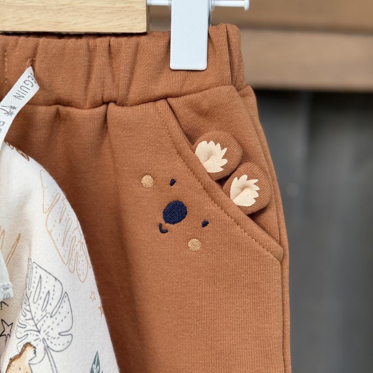 Petit Béguin Ensemble enfant sweat et pantalon en molleton Constellation