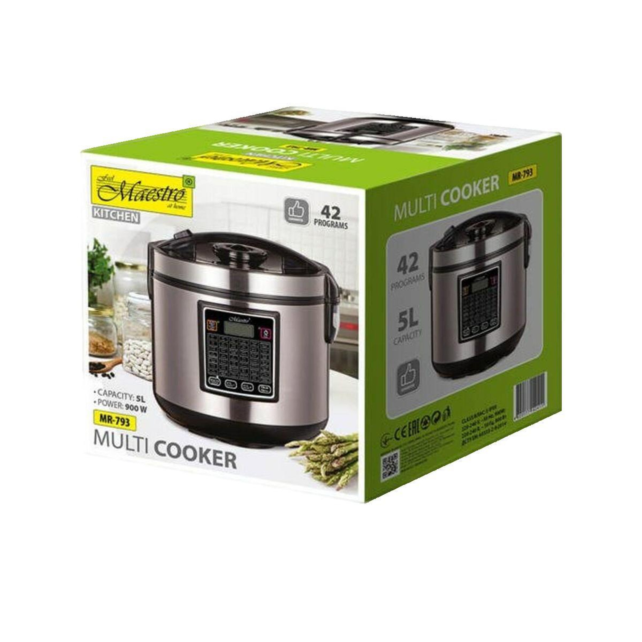 Voir la diapositive 2 : MEISTER Multicuiseur feel-maestro MR-793 capacité 5 litres