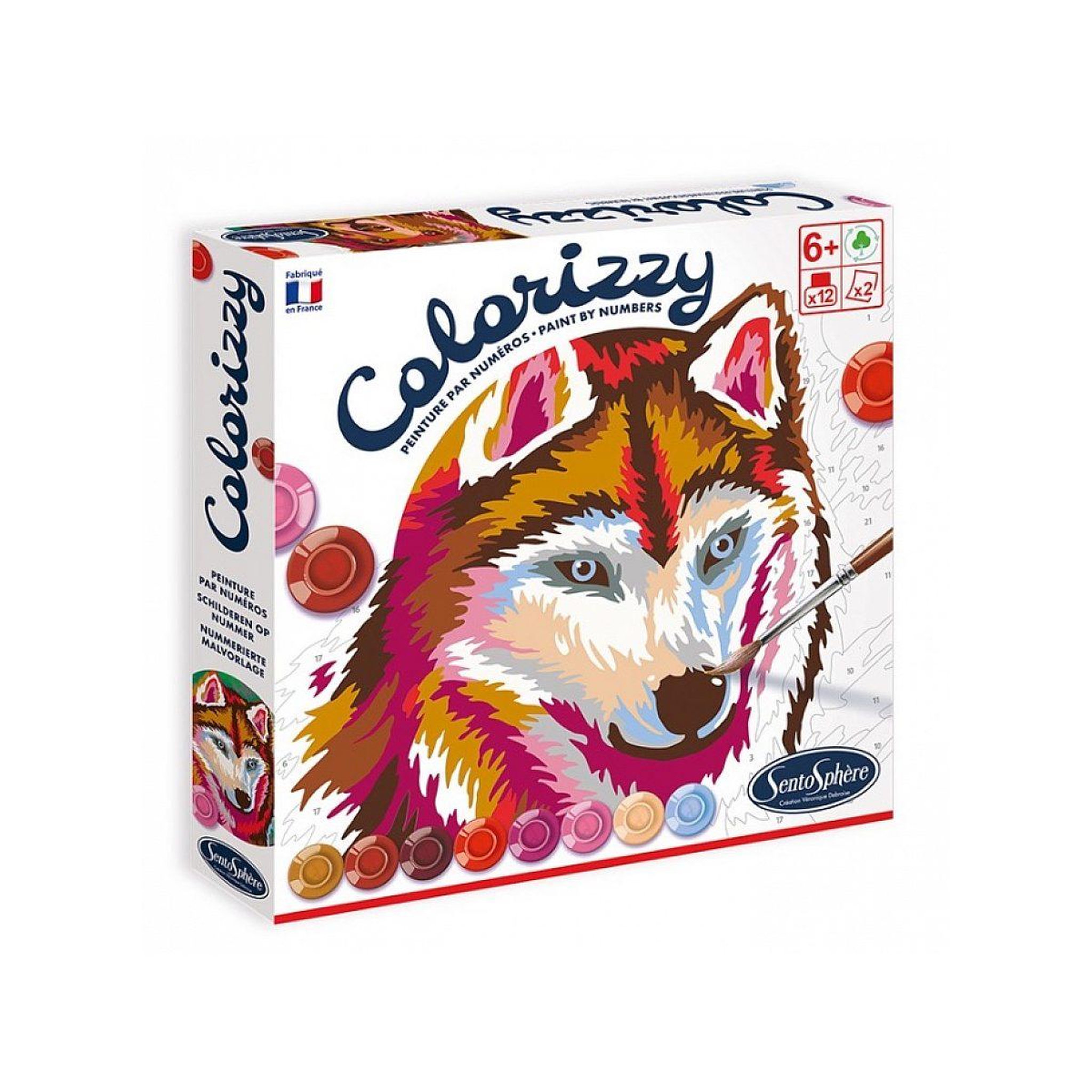 Sentosphere Colorizzy animaux de la foret