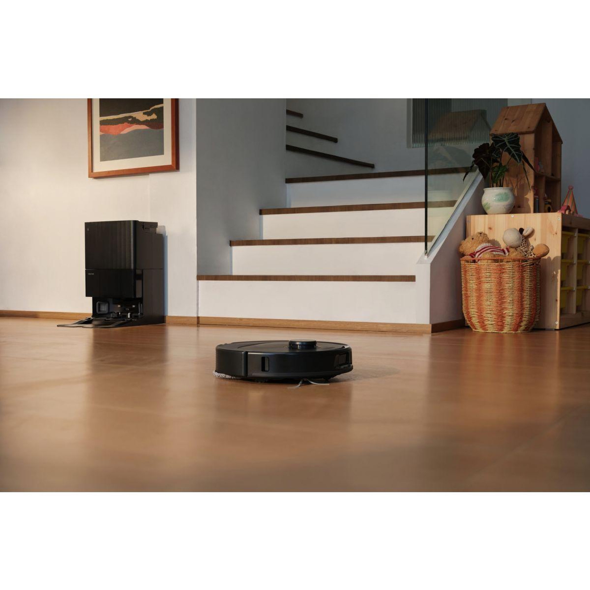 Voir la diapositive 4 : ROBOROCK Robot aspirateur laveur qrevo s prox black