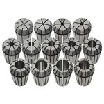 VIDAXL Douilles de serrage ER20 13 pcs Ensemble d'outils de tournage