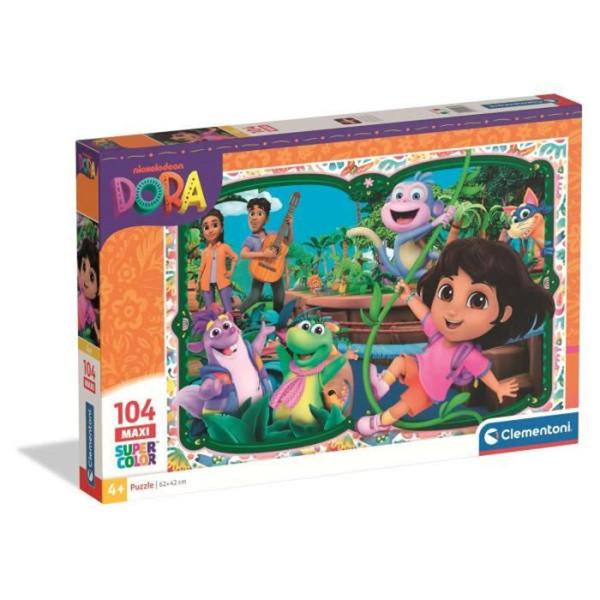 Voir la diapositive 1 : CLEMENTONI CLEMENTONI - 104 pieces Maxi - Dora