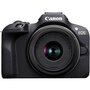 Voir la diapositive 2 : Canon Appareil photo Hybride EOS R100 + RF-S 18-45mm IS STM