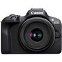 Voir la diapositive 2 : Canon Appareil photo Hybride EOS R100 + RF-S 18-45mm IS STM