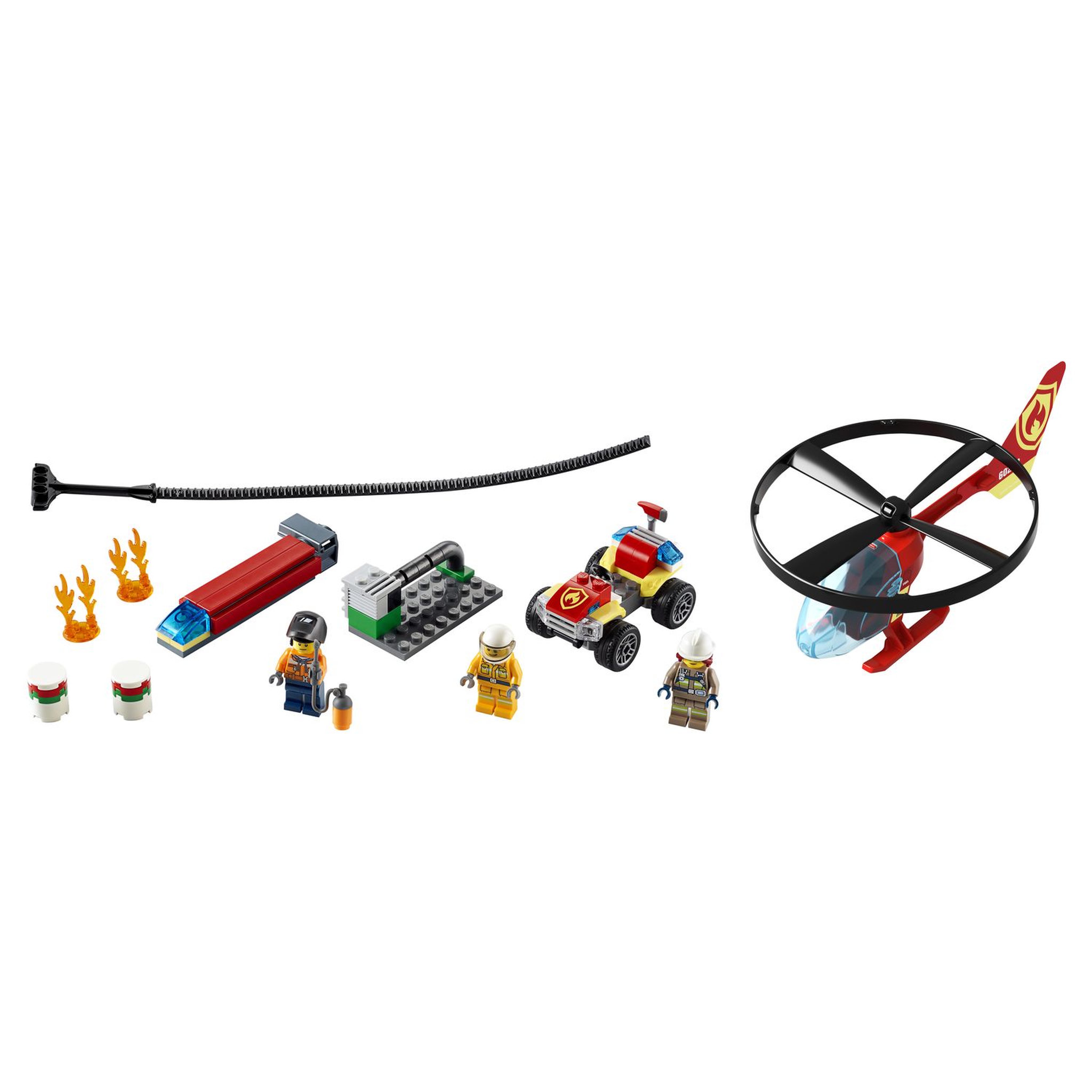 Voir la diapositive 2 : LEGO City 60248 - L'Intervention de l'Hélicoptère des pompiers