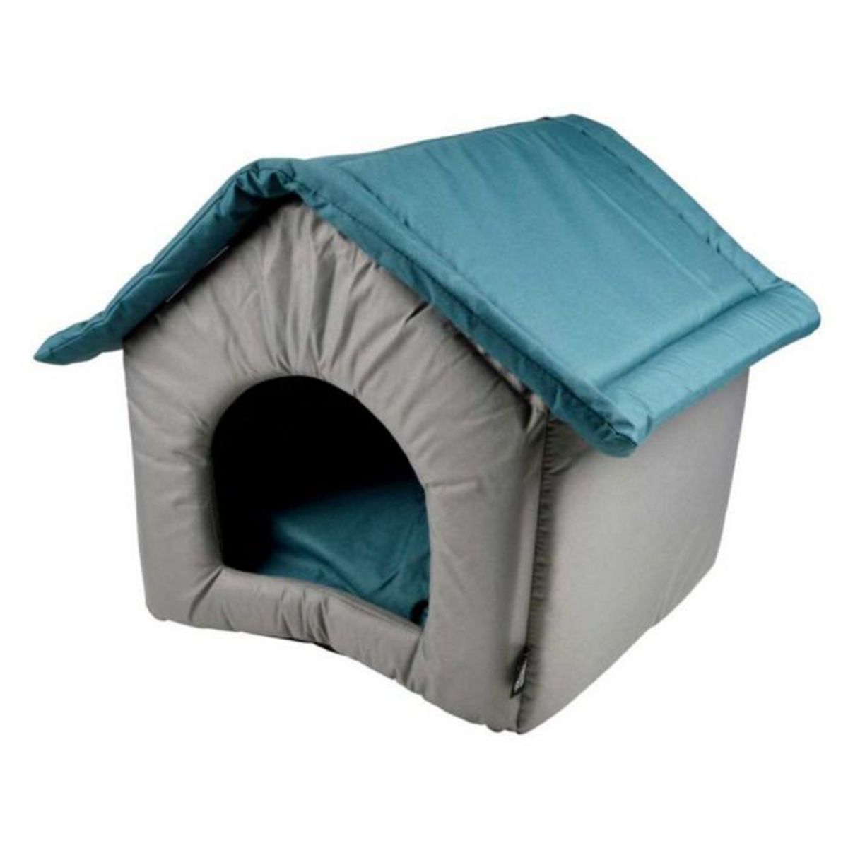 Paris Prix Niche pour Chien  Bicolore  47cm Émeraude