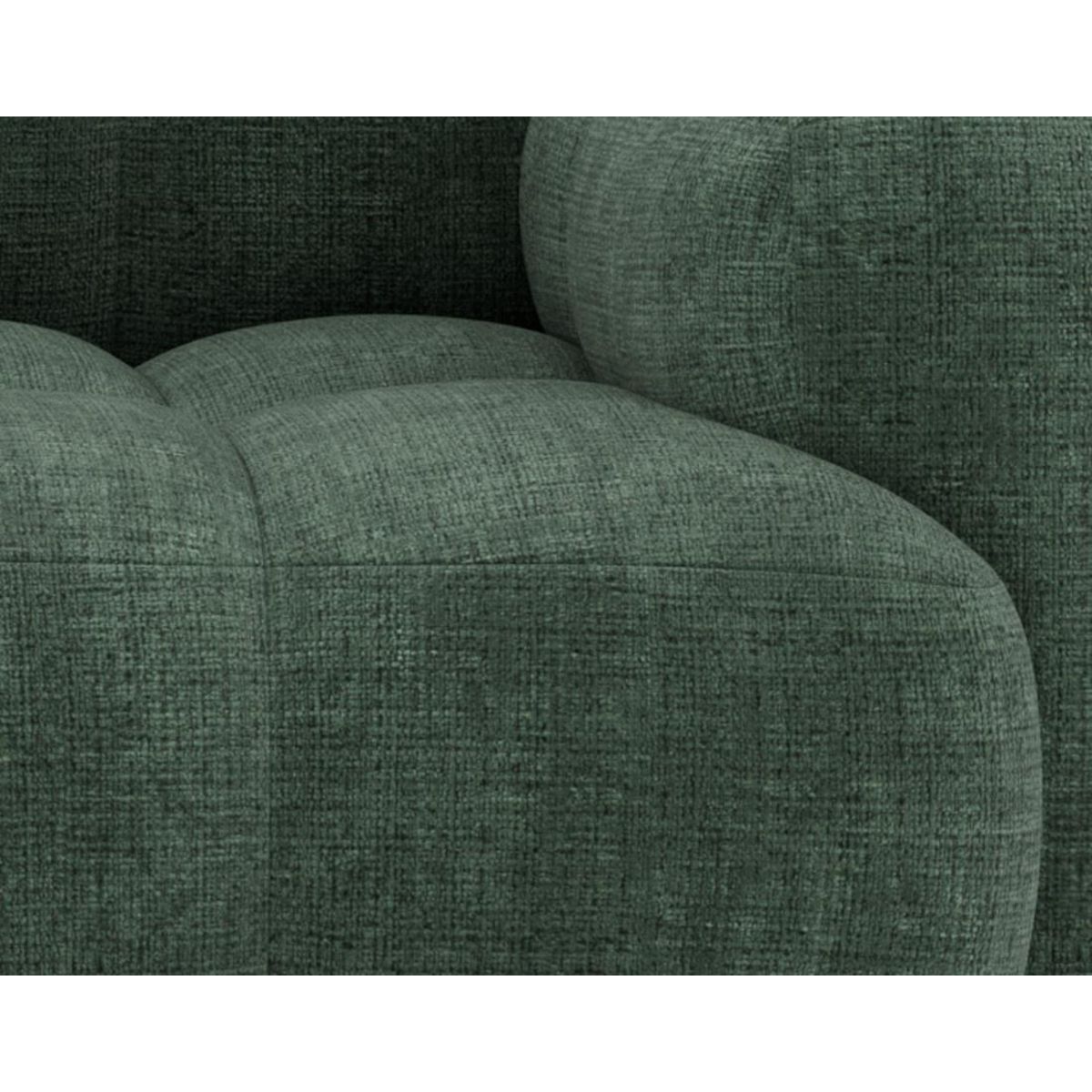 LISA DESIGN Grace - canapé modulable 3 places en velours texturé