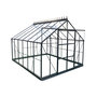 Voir la diapositive 1 : GREEN PROTECT Serre de jardin verre trempé 11,04m² 