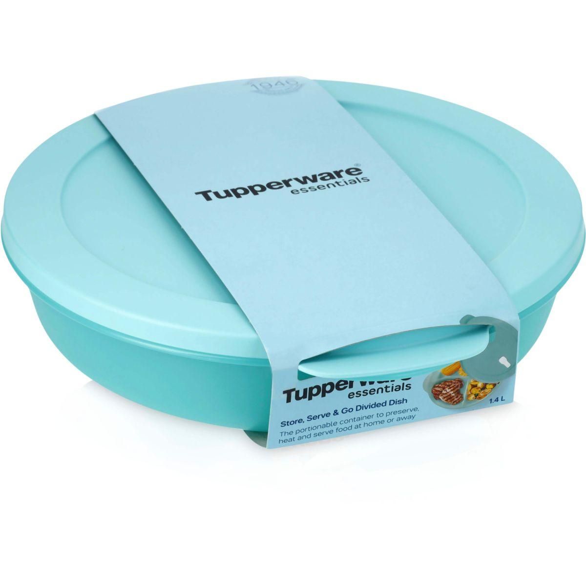 TUPPERWARE Boîte hermétique Grande assiette Crystalwave 1.4L