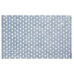 ATMOSPHERA Tapis  Effet Bois  50x80cm Gris